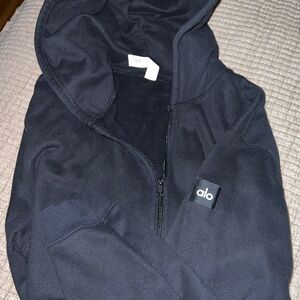 Alo Renown Heavy weight full zip hoodie  size large